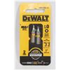 Image 1 : NEW DEWALT 1" #0 ROBERTSON BIT TIPS