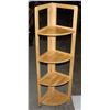 Image 1 : WOOD FLOWER STAND (APPROX 50" TALL)