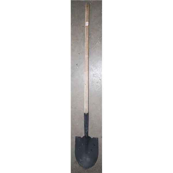 TEMPERED STEEL SPADE SHOVEL WITH WOOD