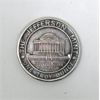 Image 2 : 1 Oz .999+ Silver 1974 Jefferson World Trade Round 