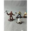 Image 2 : Lot of 7 Star Wars Metal Die Cast Figures from 1994