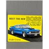 Image 2 : 2 Metal Tin Garage Signs - Boss 429 Mustang & Low Flying Tool Zone