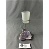 Image 1 : Amethyst Candle Holder. MSRP $480.00