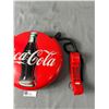 Image 2 : 1996 Push Button Coca Cola Sign Telephone. Approx, 12" Diam