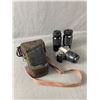 Image 1 : Photography Lot - Optex Case, x-Fujinar Z 200mm Lens, Pentax *ist Camera & Vivitar 80-200mm Lens