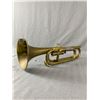 Image 2 : Vintage Leedy & Ludwig Elkhar Ind. USA 19" Brass Bugle Horn