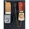 Image 1 : Vintage Zeiss Ikon IKOPHOT & Leningrad 4, Light Meters - Both In Leather Cases