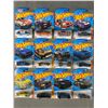 Image 2 : Lot Of 12 Hotwheels Collectible Die Cast Cars, New In Package