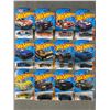 Image 2 : Lot Of 12 Hotwheels Collectible Die Cast Cars, New In Package