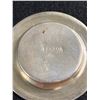 Image 2 : Miniature .900 Silver Dish/Plate (Doll house piece?)