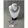 Image 1 : Vintage Necklace & 2 Bangles