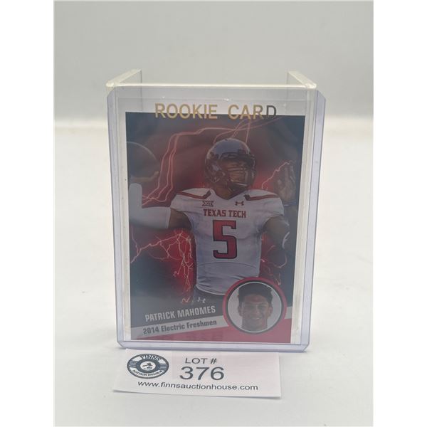 2014 Hot Shot Prospect Patrick Mahomes NHL Rookie Card