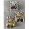 Image 1 : Lot Of 3 Greenlight Monster Trucks. New In Packaging