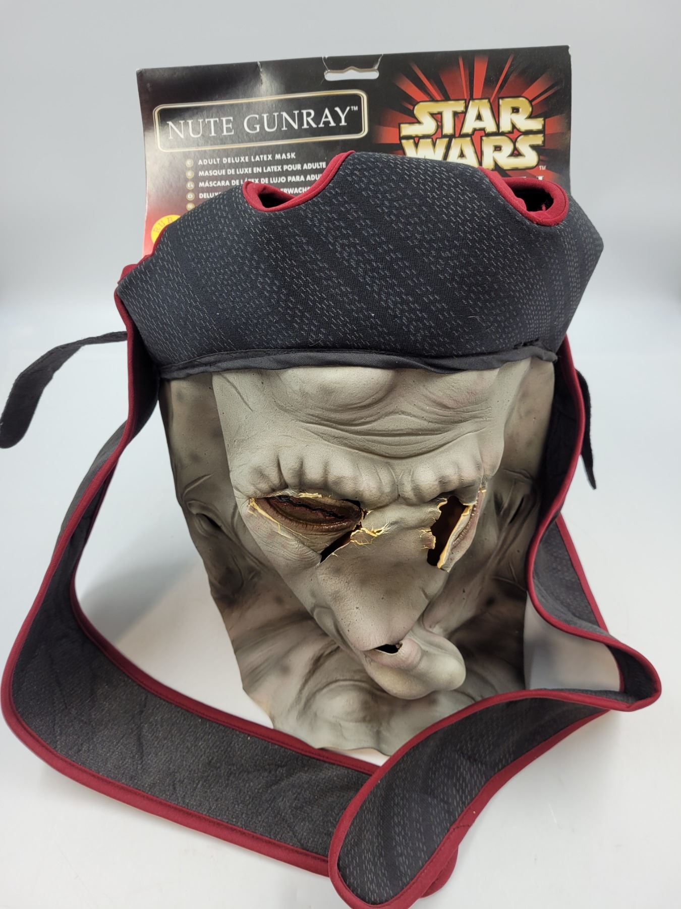 Vintage Star Wars Nute Gunray Latex Rubber Halloween Mask