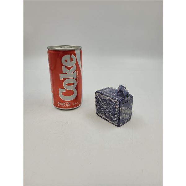 Hand-Carved Sneaky Snake Stone Box
