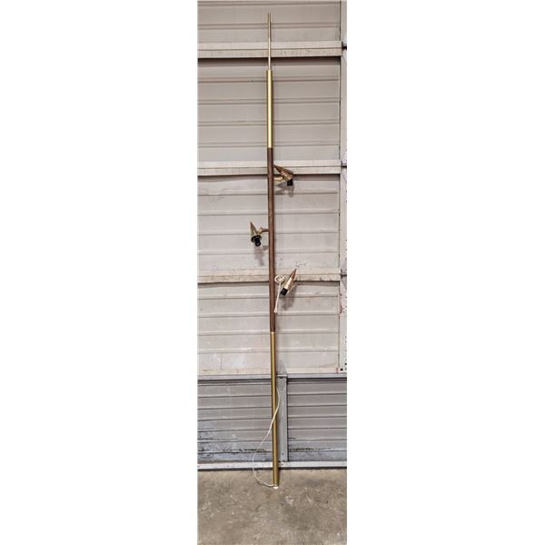 Vintage Wood/Metal Lighting Fixture