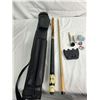 Image 1 : Coffin Pool Cue with Case and Accessories