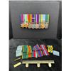 Image 2 : WWII & Korea War Medal Group to Signalman G.E Knight