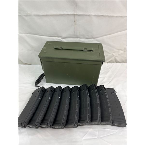 PMAG Magazines and Ammo Box -