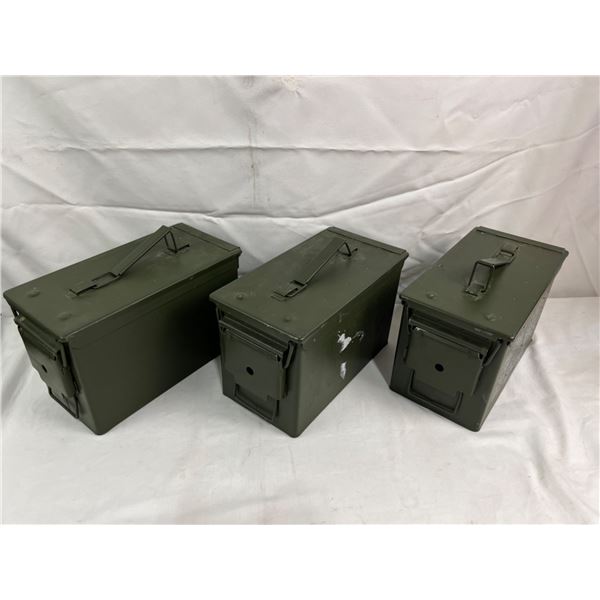 3 Ammunition Boxes