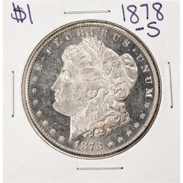 1878-S $1 Morgan Silver Dollar Coin