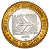 Image 2 : .999 Silver McCarran International Airport Las Vegas, NV $10 Limited Gaming Token