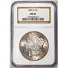 Image 1 : 1882-S $1 Morgan Silver Dollar Coin NGC MS64 Nice Toning