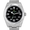 Image 1 : Rolex Mens Stainless Steel Air King Wristwatch With Rolex Box