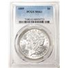 Image 1 : 1889 $1 Morgan Silver Dollar Coin PCGS MS63