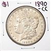 Image 1 : 1890-CC $1 Morgan Silver Dollar Coin
