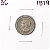 Image 1 : 1879 Three Cent Nickel Coin