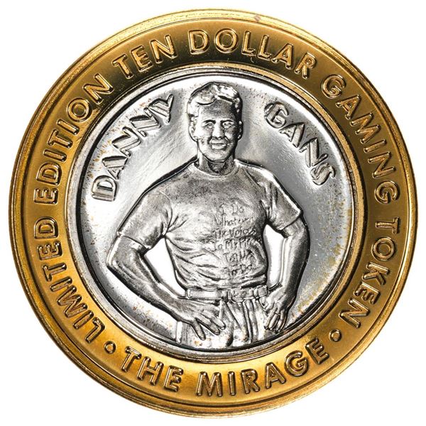 .999 Silver The Mirage Las Vegas, Nevada $10 Casino Gaming Token Limited Edition