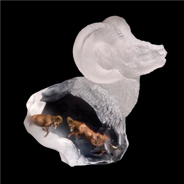 Kitty Cantrell "Mountain Spirit" Limited Edition Mixed Media Lucite Sculpture