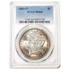 Image 1 : 1883-O $1 Morgan Silver Dollar Coin PCGS MS64 Nice Toning