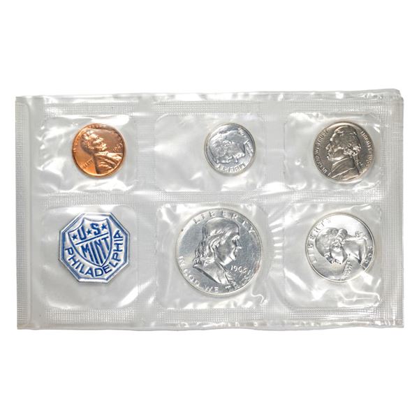 1963 (5) Coin Proof Set in Original Cellophane