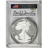 Image 1 : 2021-S Type 2 $1 American Silver Eagle Coin PCGS PR70DCAM Emily Damstra Signature FS