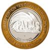Image 2 : .999 Silver Palms Casino Las Vegas, NV $10 Casino Limited Edition Gaming Token