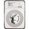 Image 1 : 2022Mo Mexico Reverse Proof Winged Victory 5oz Silver Medal NGC Reverse PF70