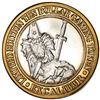 Image 1 : .999 Fine Silver Excalibur Las Vegas, Nevada $10 Limited Edition Gaming Token