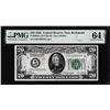 Image 1 : 1928 $20 Federal Reserve Note Richmond Fr.2050-E PMG Choice Uncirculated 64EPQ