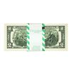 Image 2 : Pack of (100) Consecutive 2017A $2 Federal Reserve Star Notes San Francisco