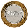 Image 2 : .999 Silver Four Queens Casino Hotel Las Vegas $10 Limited Edition Gaming Token