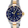 Image 2 : Rolex Mens Two Tone Submariner Wristwatch