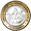 Image 1 : .999 Silver Four Queens Casino Hotel Las Vegas $10 Limited Edition Gaming Token