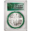 Image 1 : 2002 $1 American Silver Eagle Coin PCGS MS70 Direct From U.S. Mint Sealed Box