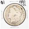 Image 1 : 1881-CC $1 Morgan Silver Dollar Coin