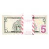 Image 2 : Pack of (100) Consecutive 2017A $5 Federal Reserve STAR Notes Atlanta