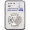 Image 1 : 2022 $100 American Platinum Eagle Coin NGC MS70 Early Releases