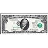 Image 1 : 1969C $10 Federal Reserve Note New York Shifted Third Print Error