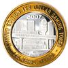 Image 2 : .999 Silver Slots A Fun Casino Las Vegas, NV $10 Limited Edition Casino Gaming Token